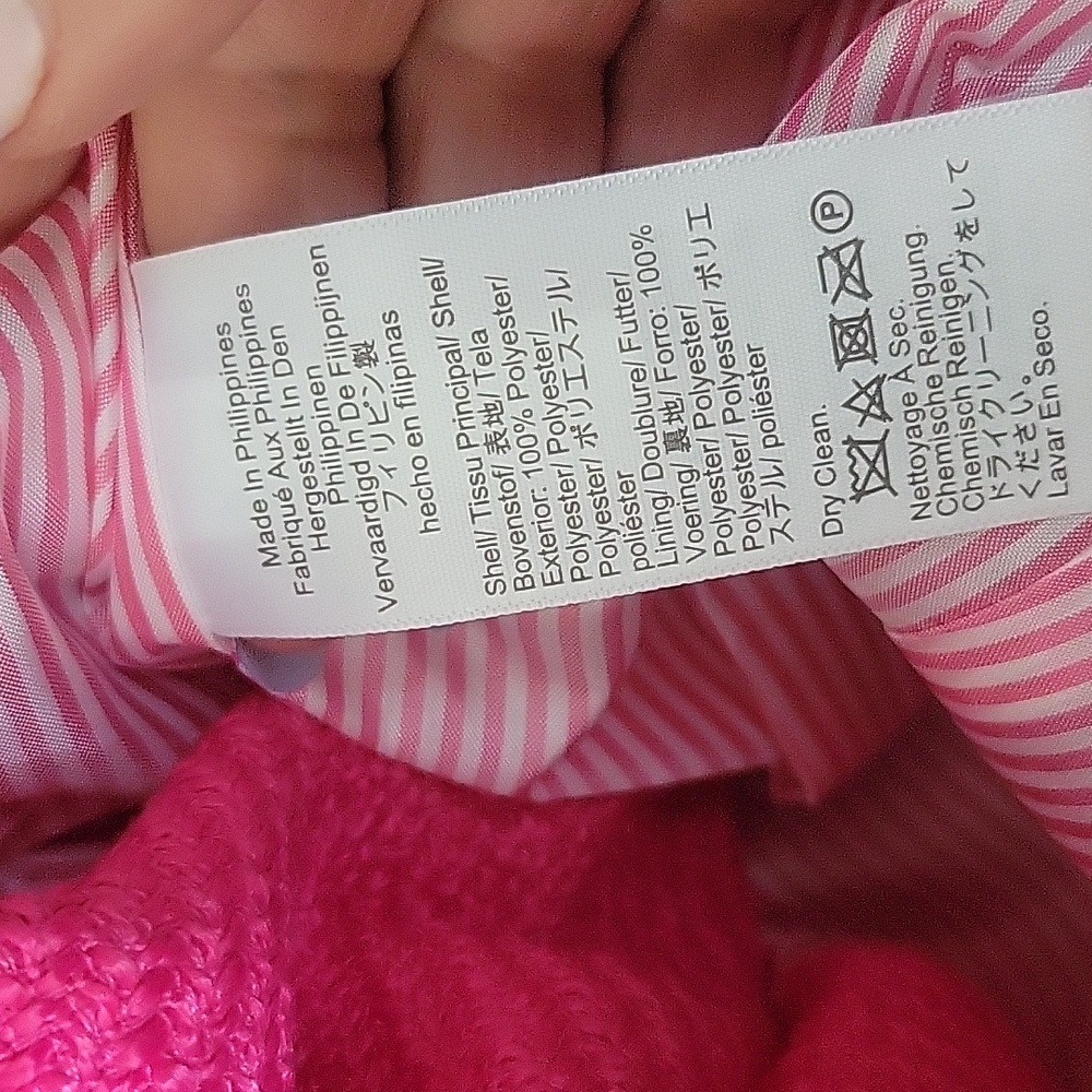 J. Crew Factory Schoolboy Tweed Blazer In Sweet Fuchsia - Picture 16 of 16